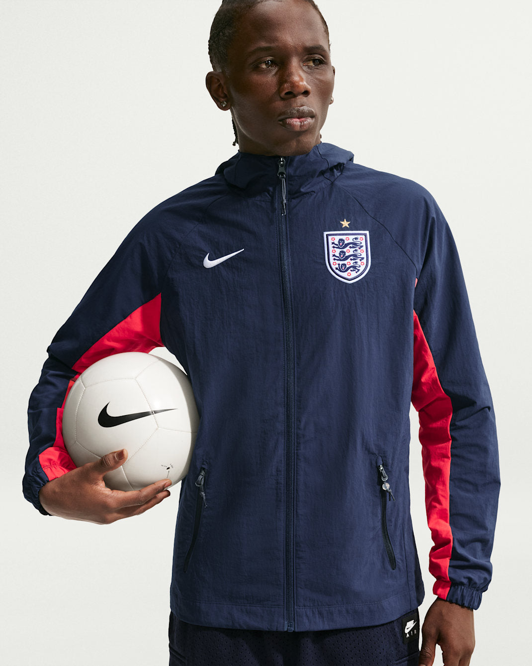 England Awf Blue Men'S Nike Soccer Woven Jacket – Rashid Cassim Sports