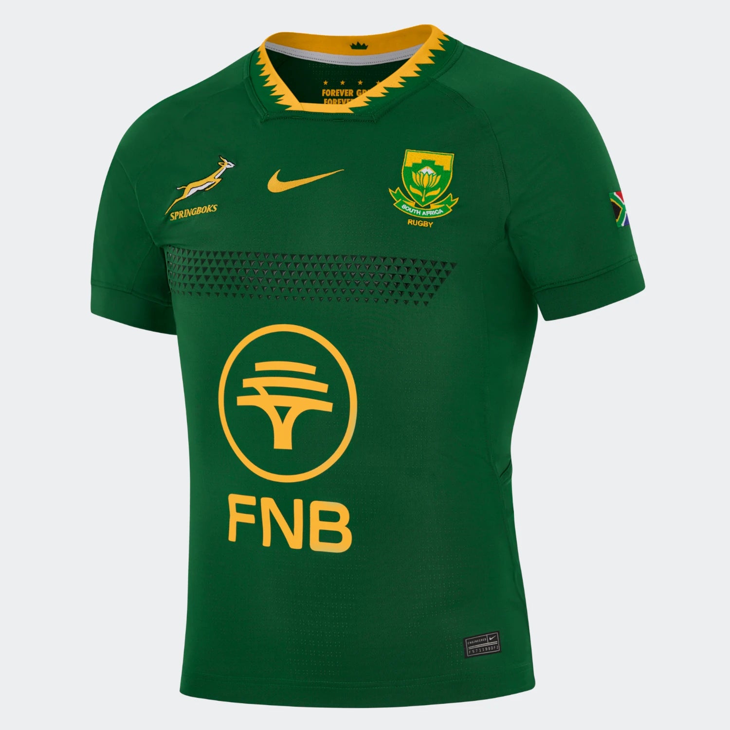 Springboks Mens Nike Match Replica SS Jersey Home – Rashid Cassim