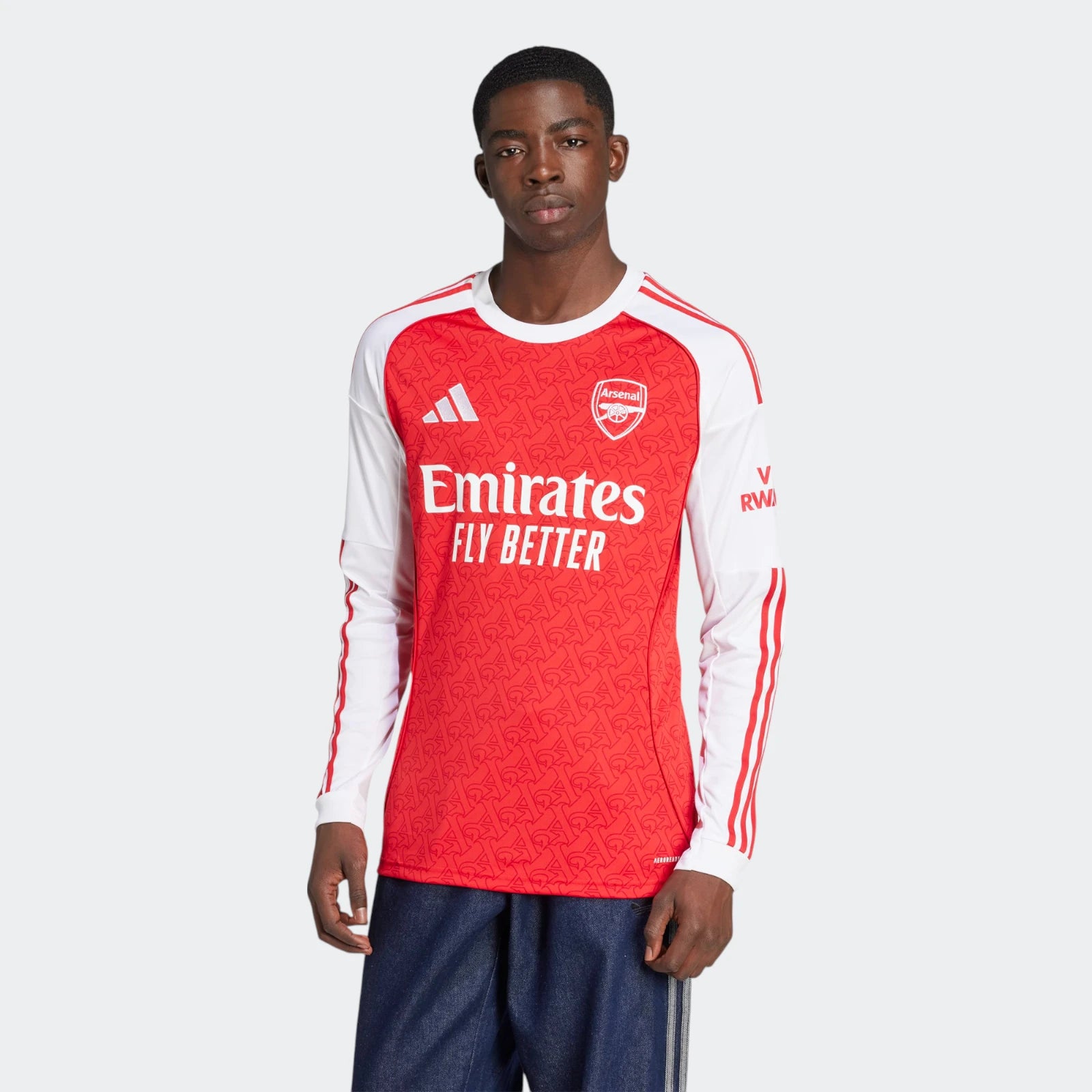 Arsenal 25/26 Long Sleeve Home Jersey – Rashid Cassim Sports