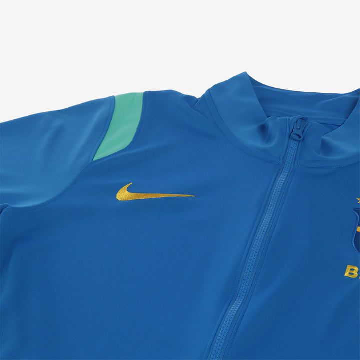 Brazil Academy Pro Blue Men'S Nike Dri-Fit Soccer Track Jacket