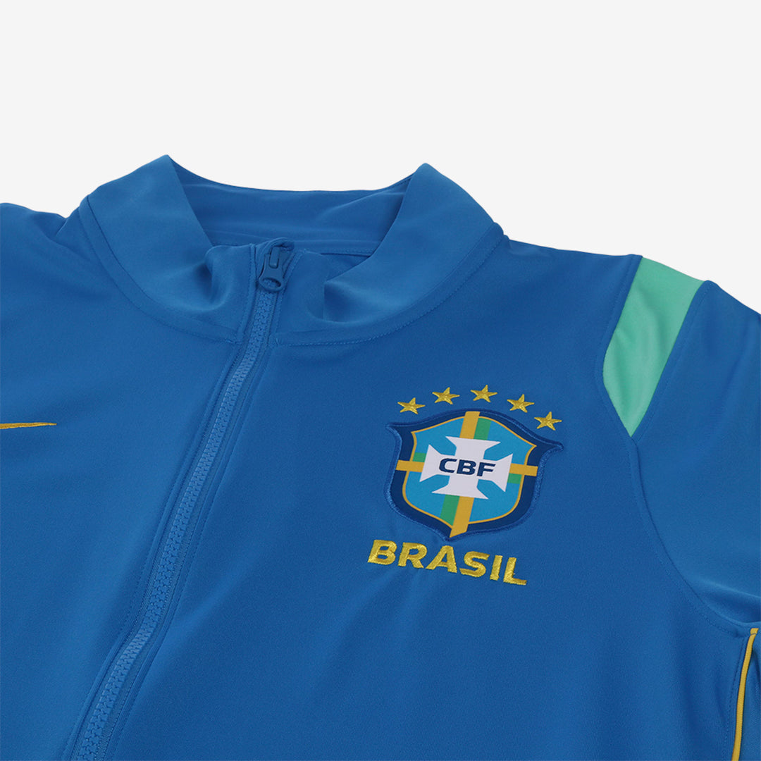 Brazil Academy Pro Blue Men'S Nike Dri-Fit Soccer Track Jacket