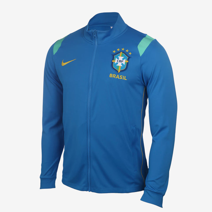 Brazil Academy Pro Blue Men'S Nike Dri-Fit Soccer Track Jacket
