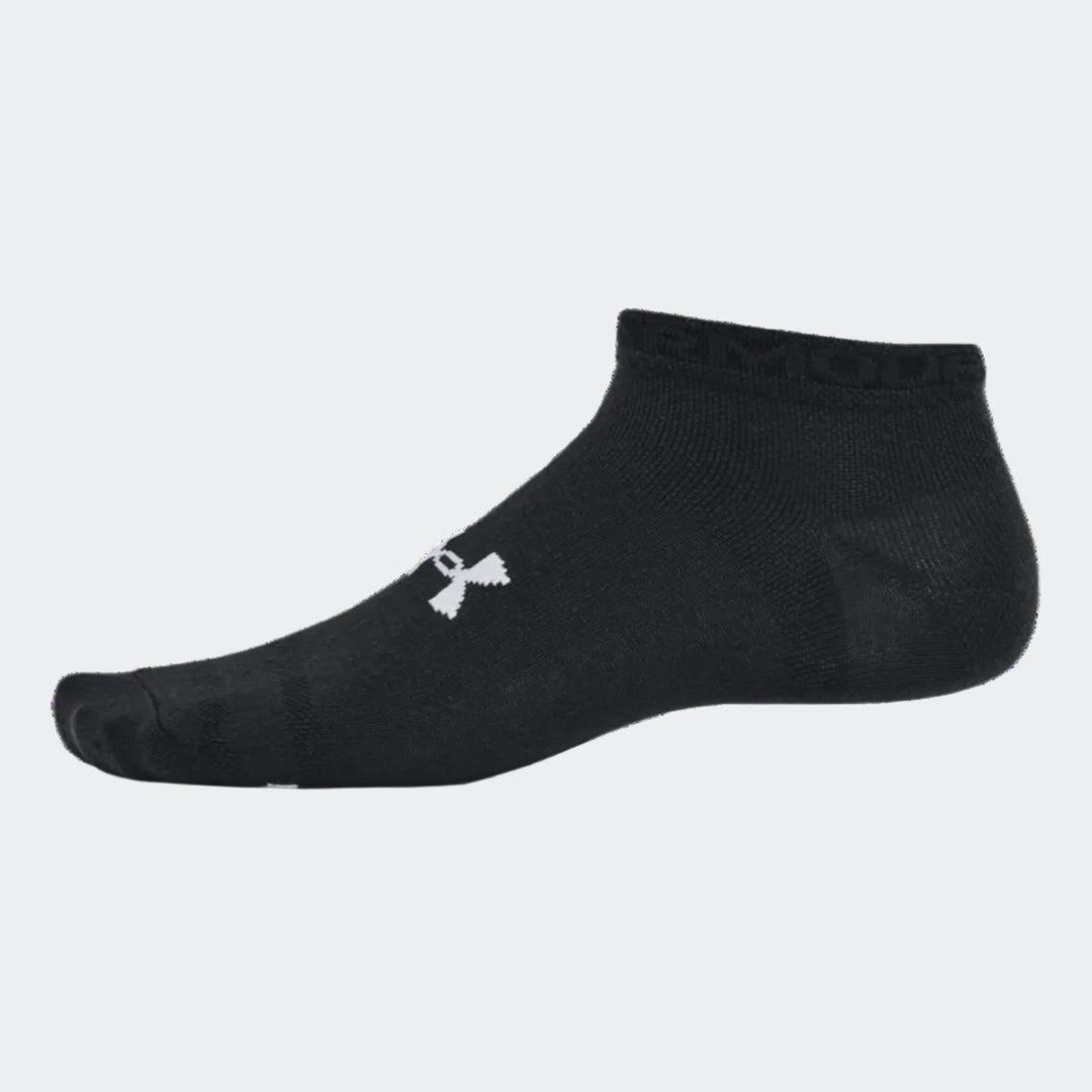 Unisex Ua Essential 6Pk Black Socks