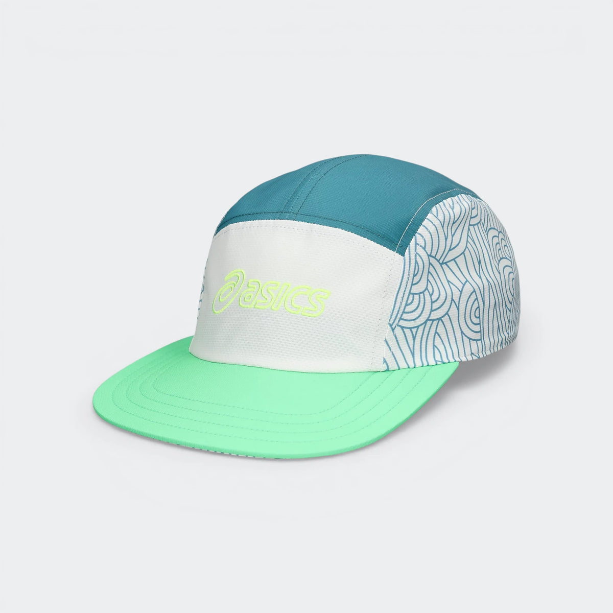 Padel 5 Panel Green Caps