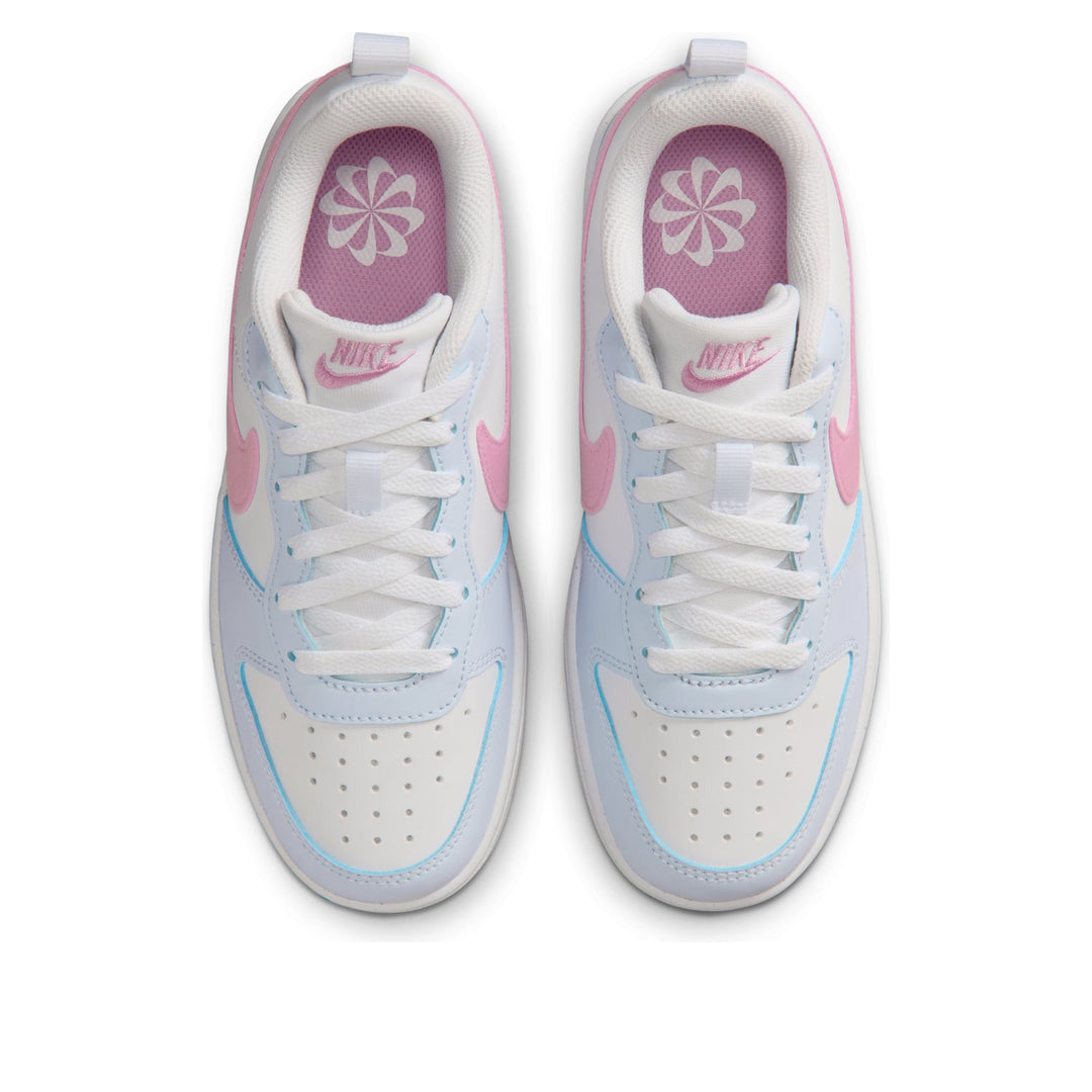 Court Borough Low Ess Gs White Sneakers