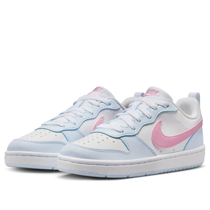 Court Borough Low Ess Gs White Sneakers