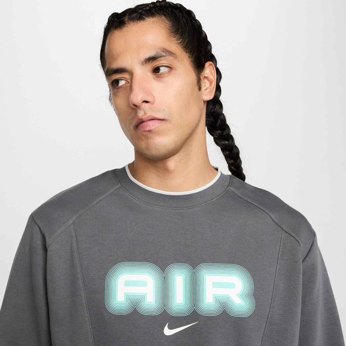 Nike Air Men'S Fleece Crew-Neck Sweatshirt