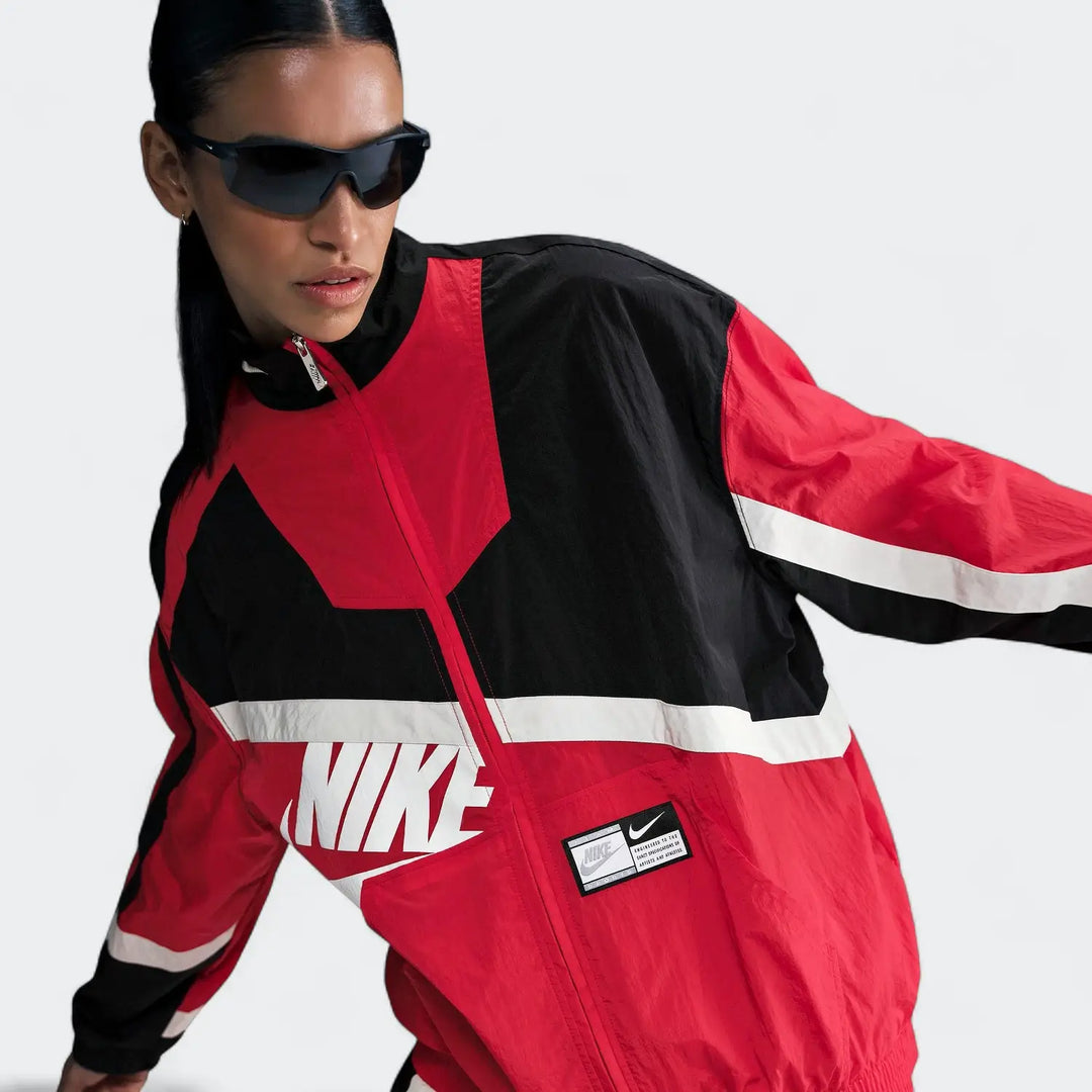 Women's Oversized Woven Jacket – Rashid Cassim Sports Women's Oversized Woven Jacket – Rashid Cassim Sports