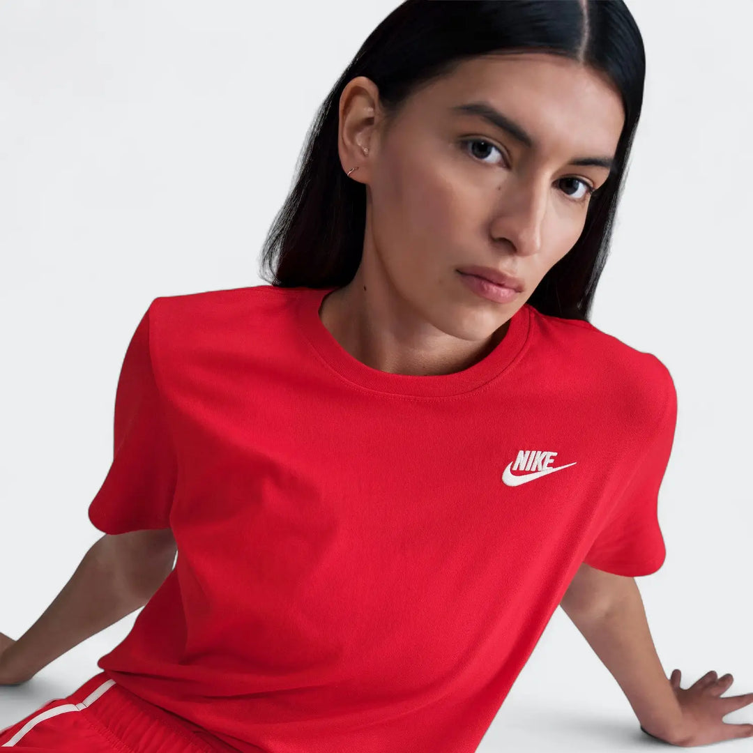 Nike Apparel Red Nike Shirts Womens Nike Womens Dri-Fit Moisture