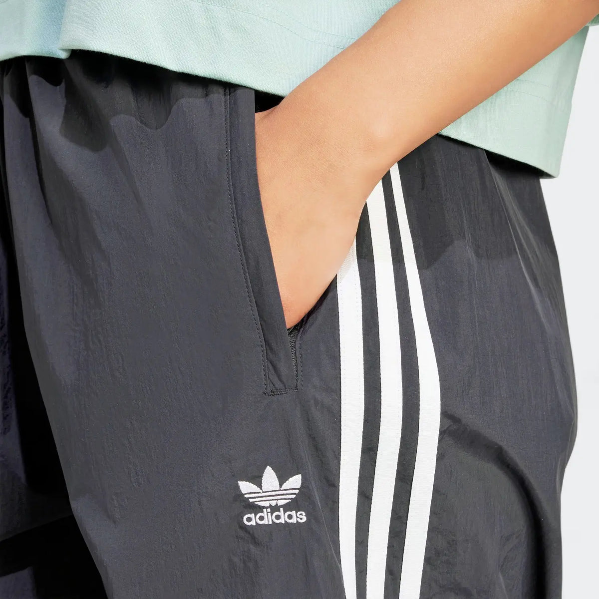 3-Stripes Woven Parachute Tracksuit Bottoms