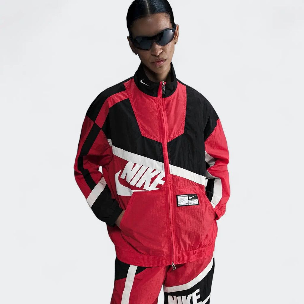 Women's Oversized Woven Jacket – Rashid Cassim Sports Women's Oversized Woven Jacket – Rashid Cassim Sports