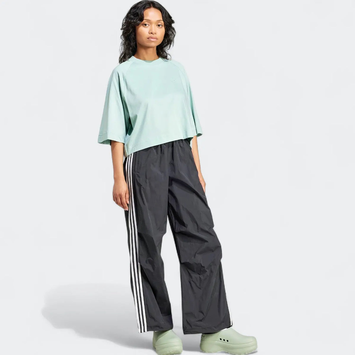 3-Stripes Woven Parachute Tracksuit Bottoms