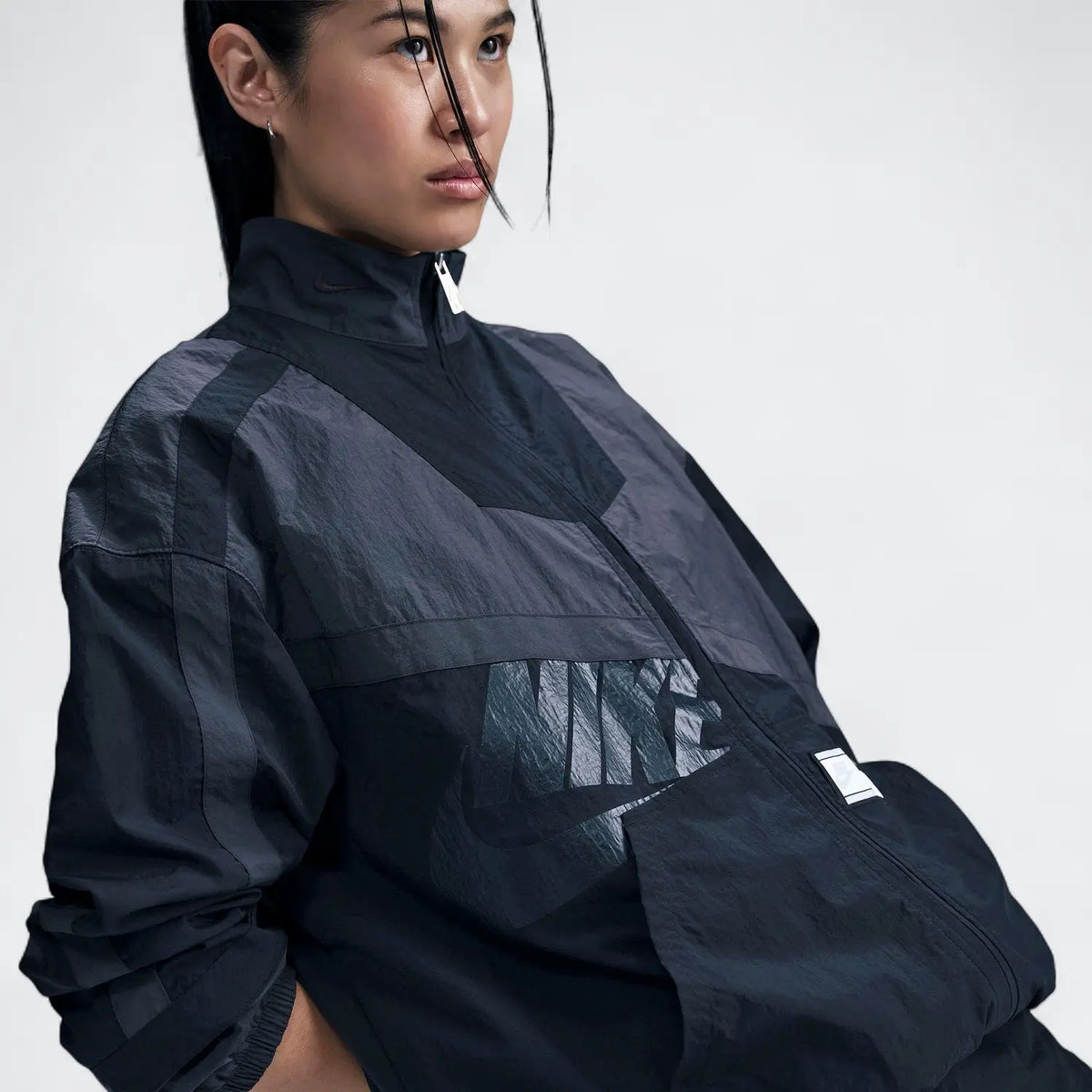 Women's Oversized Woven Jacket