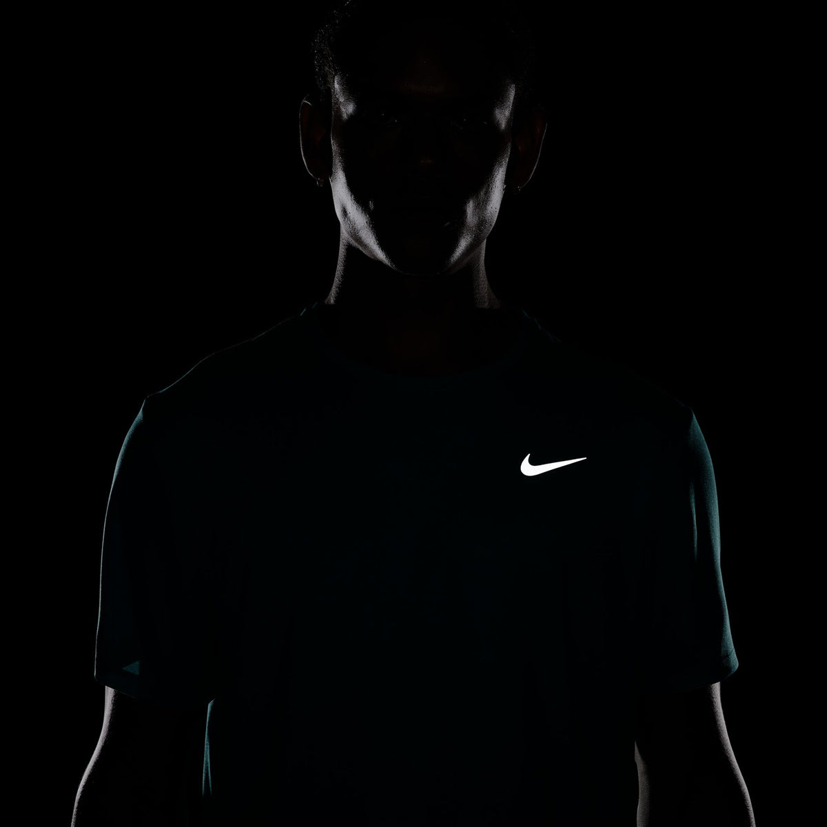 Men's Dri-Fit Uv Short-Sleeve Running Top