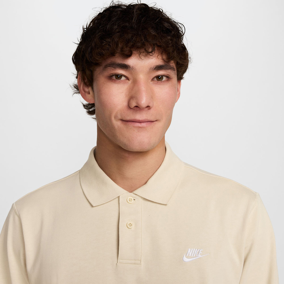 Nike Club Men's Long-Sleeve Knit Polo