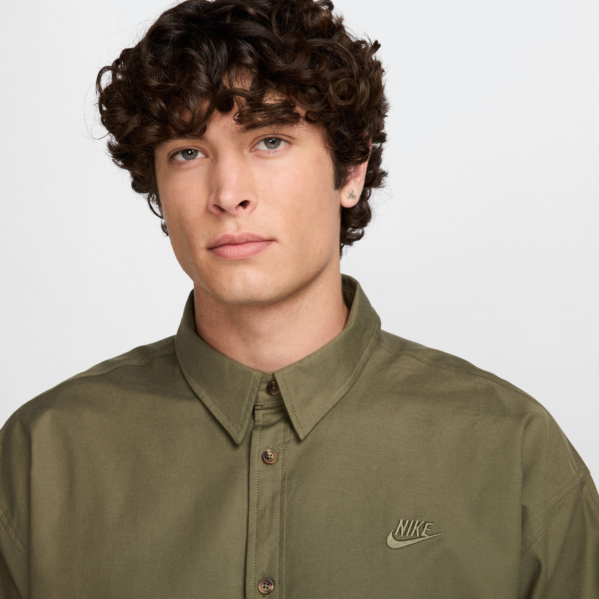 Nike Club Men's Oversized Long-Sleeved Oxford Shirt