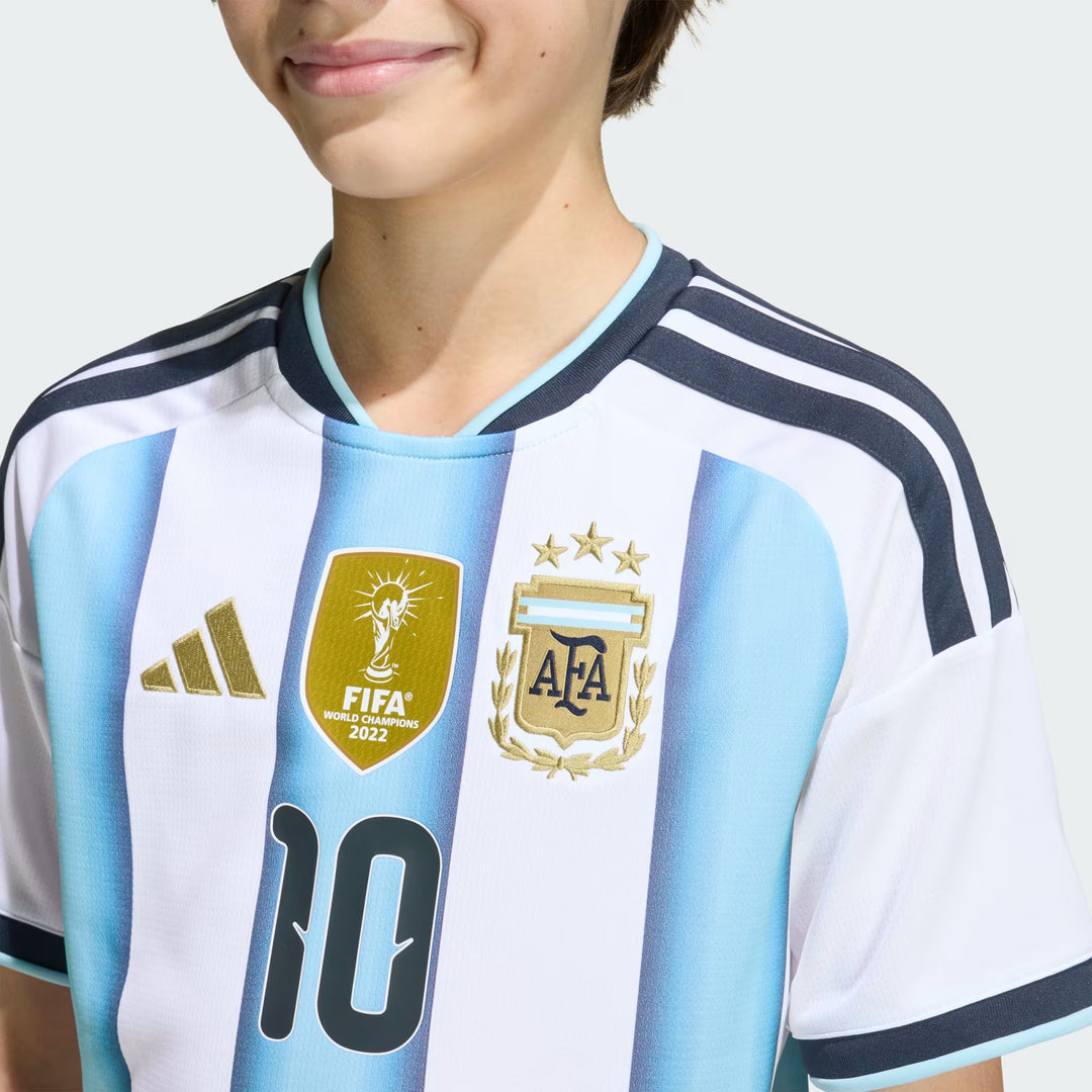 Kids Argentina 26 Home Messi Jersey