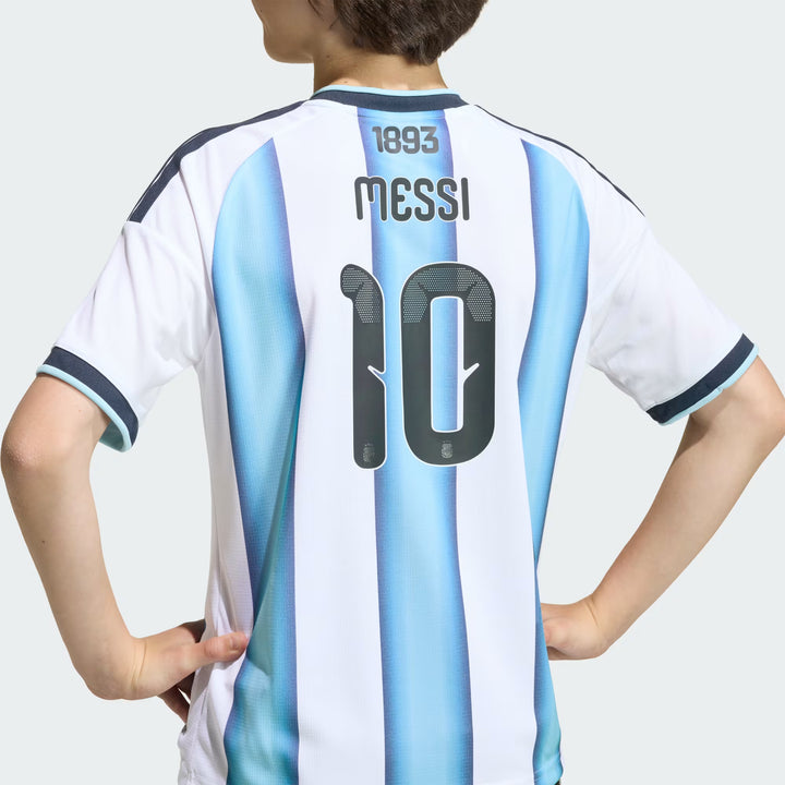 Kids Argentina 26 Home Messi Jersey