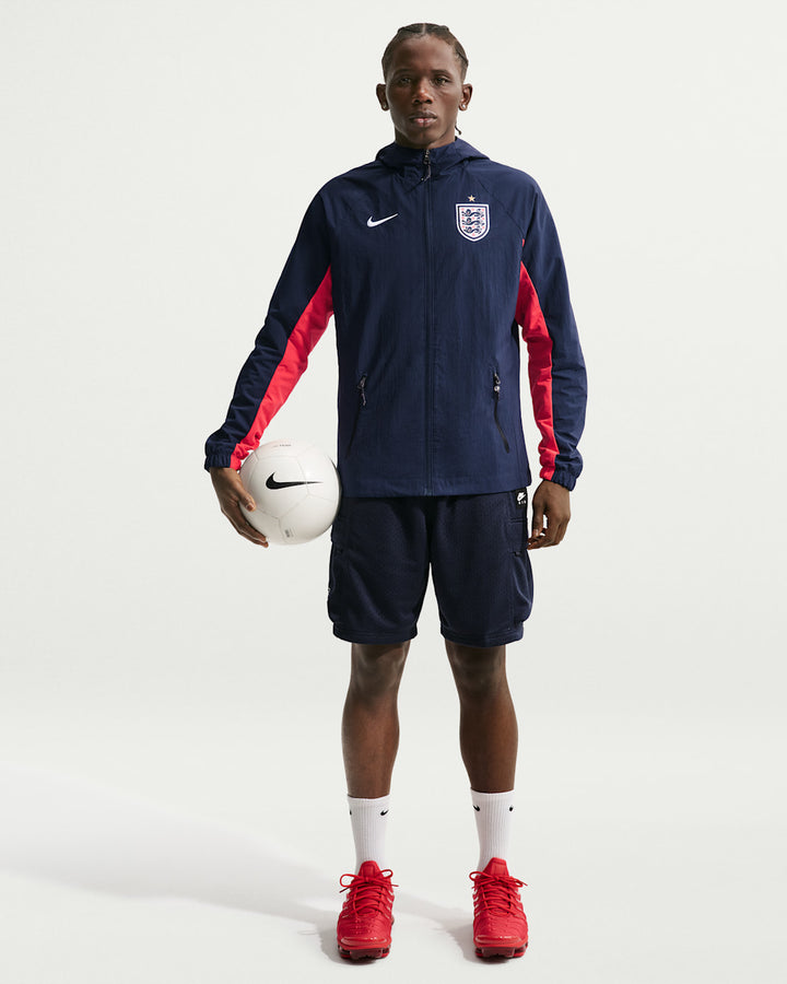 England Awf Blue Men'S Nike Soccer Woven Jacket