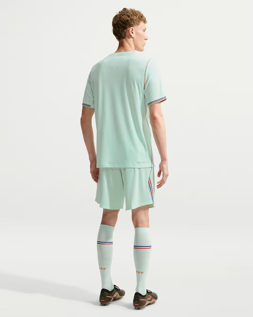 France National Team 2026 Match Away Green Men'S Nike Aero-Fit Soccer Jersey