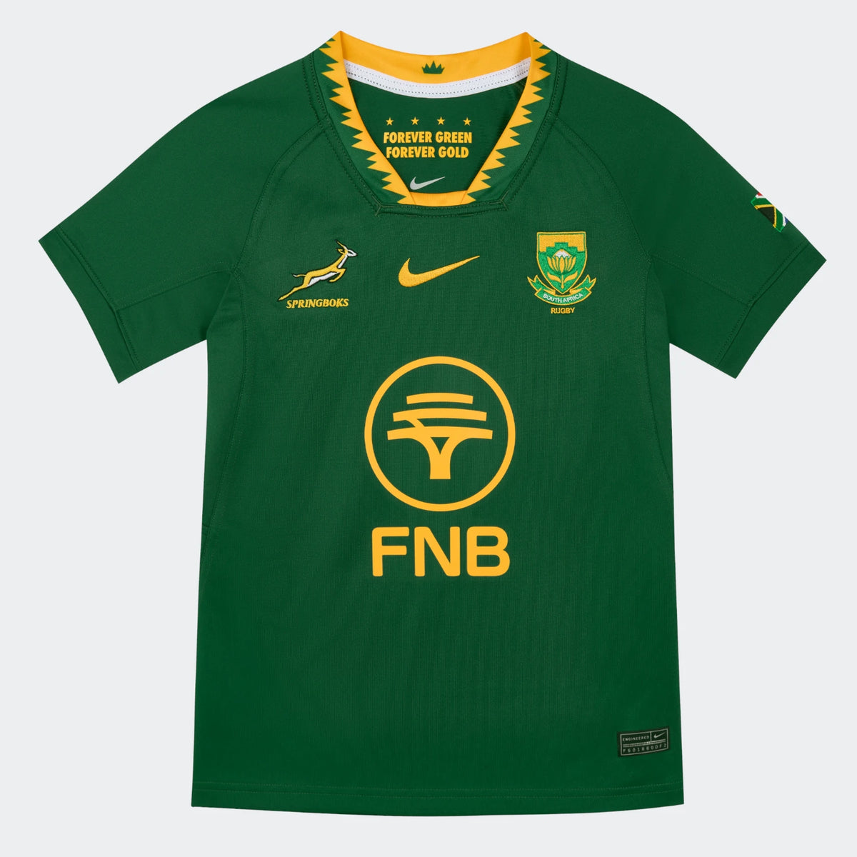 Youth Springboks Stadium Ss Jersey Home Vl