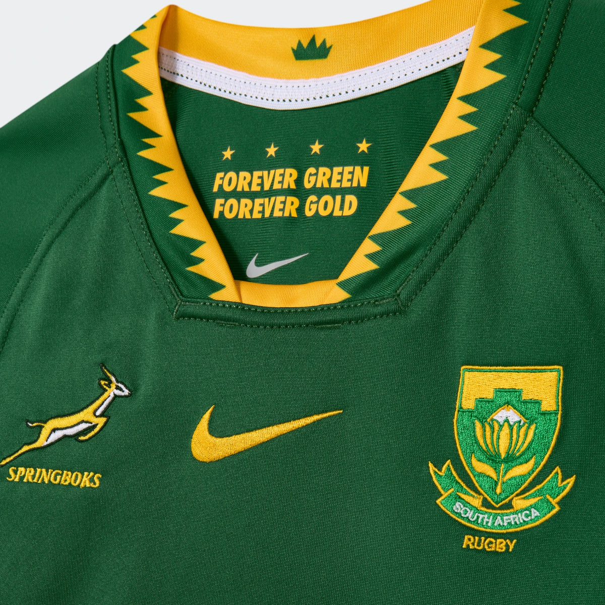 Youth Springboks Stadium Ss Jersey Home Vl