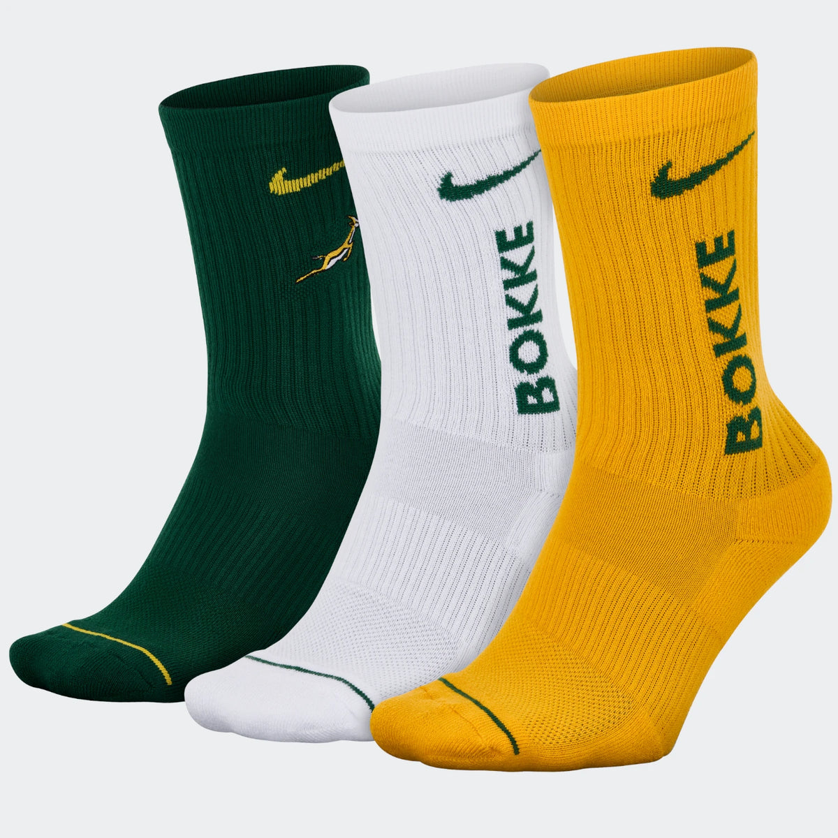 Springboks Unisex Nike Everyday Cushion 3 Pack Sock