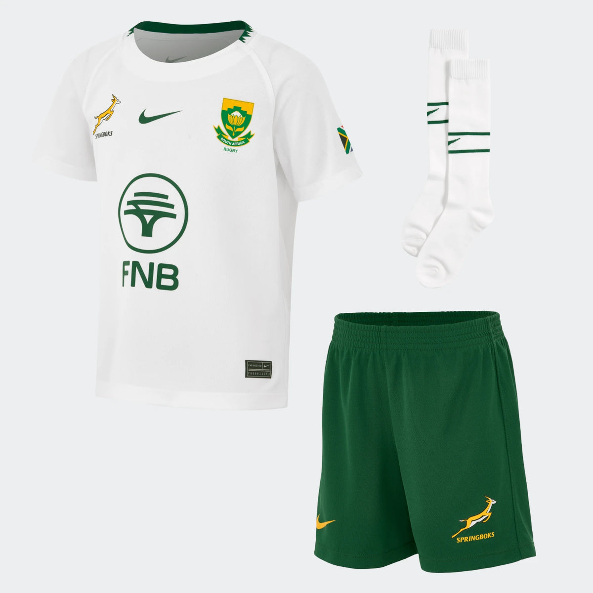 Springboks Little Kids Nike Stadium Kit Away