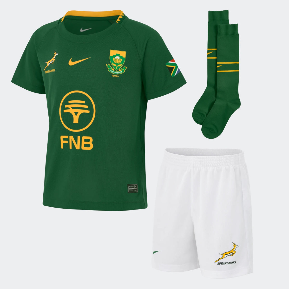 Springboks Little Kids Nike Stadium Kit Home