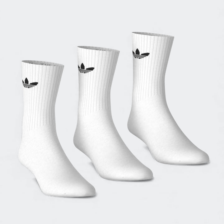 Trefoil Cushion Crew Socks 3 Pairs