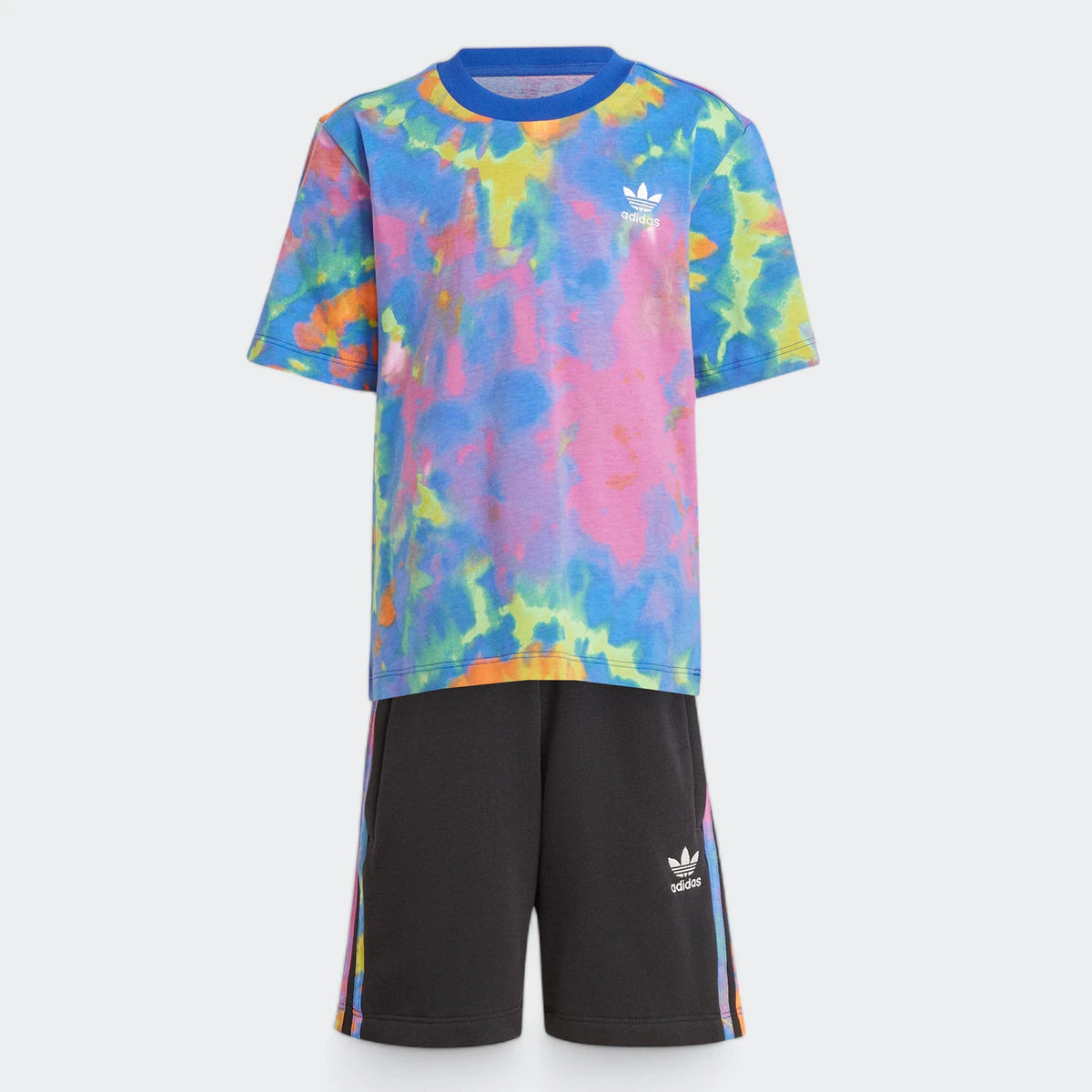 Tie-Dyed Shorts & Tee Kids Set