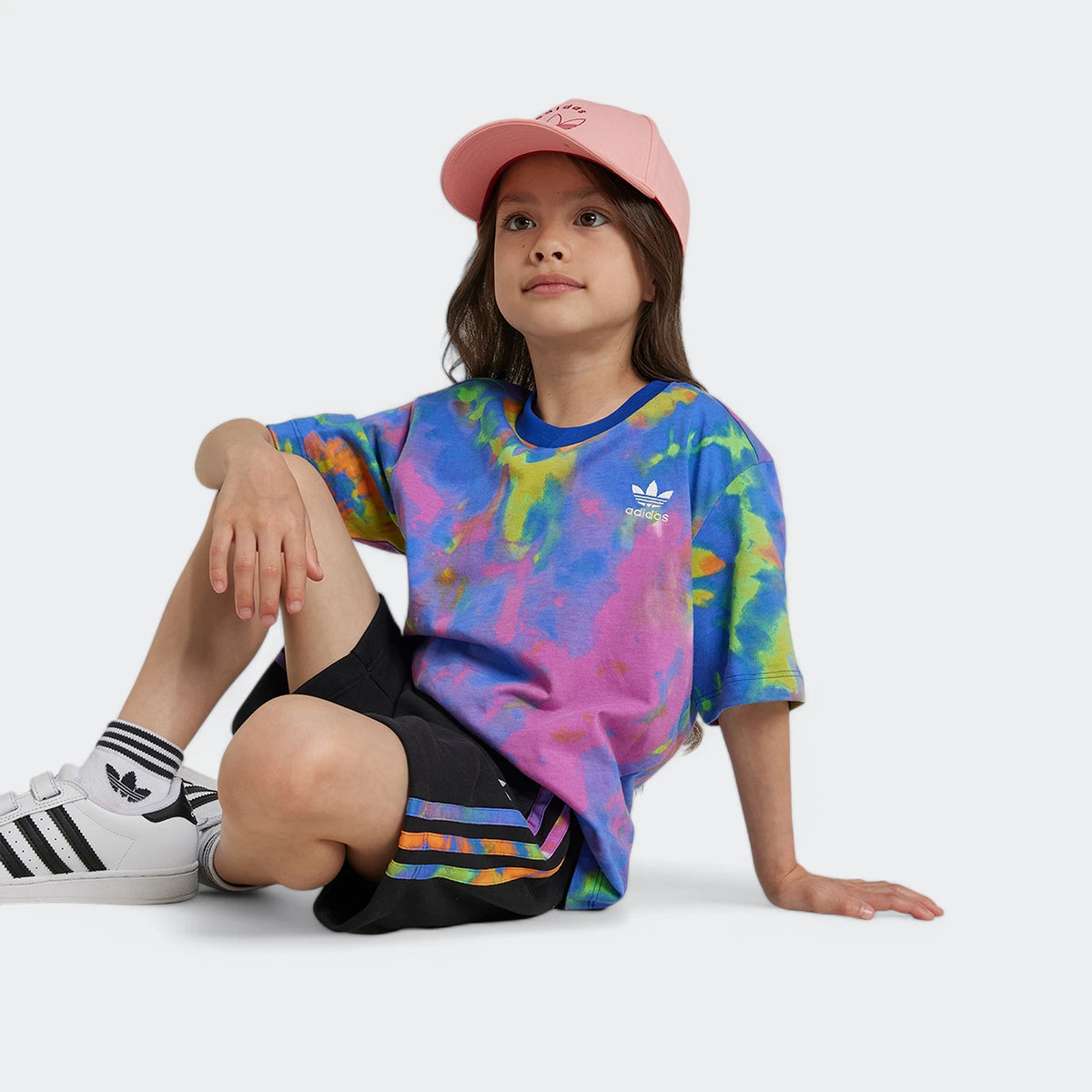 Tie-Dyed Shorts & Tee Kids Set