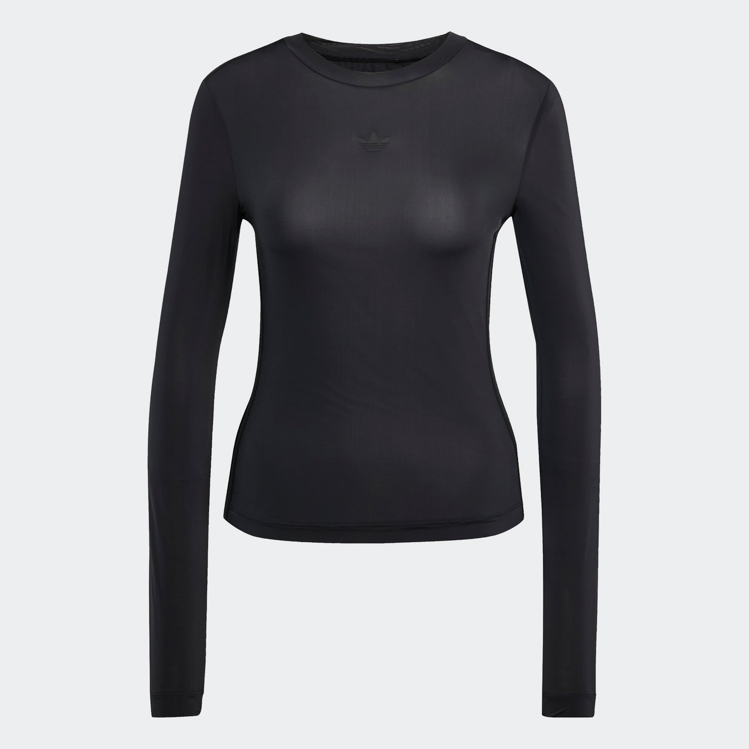 トップス ESLOW SHEERED JERSEY LAYERED LONG sleeve Adicolor Sheer 3-Stripes Long Sleeve Long-Sleeve Top – Rashid