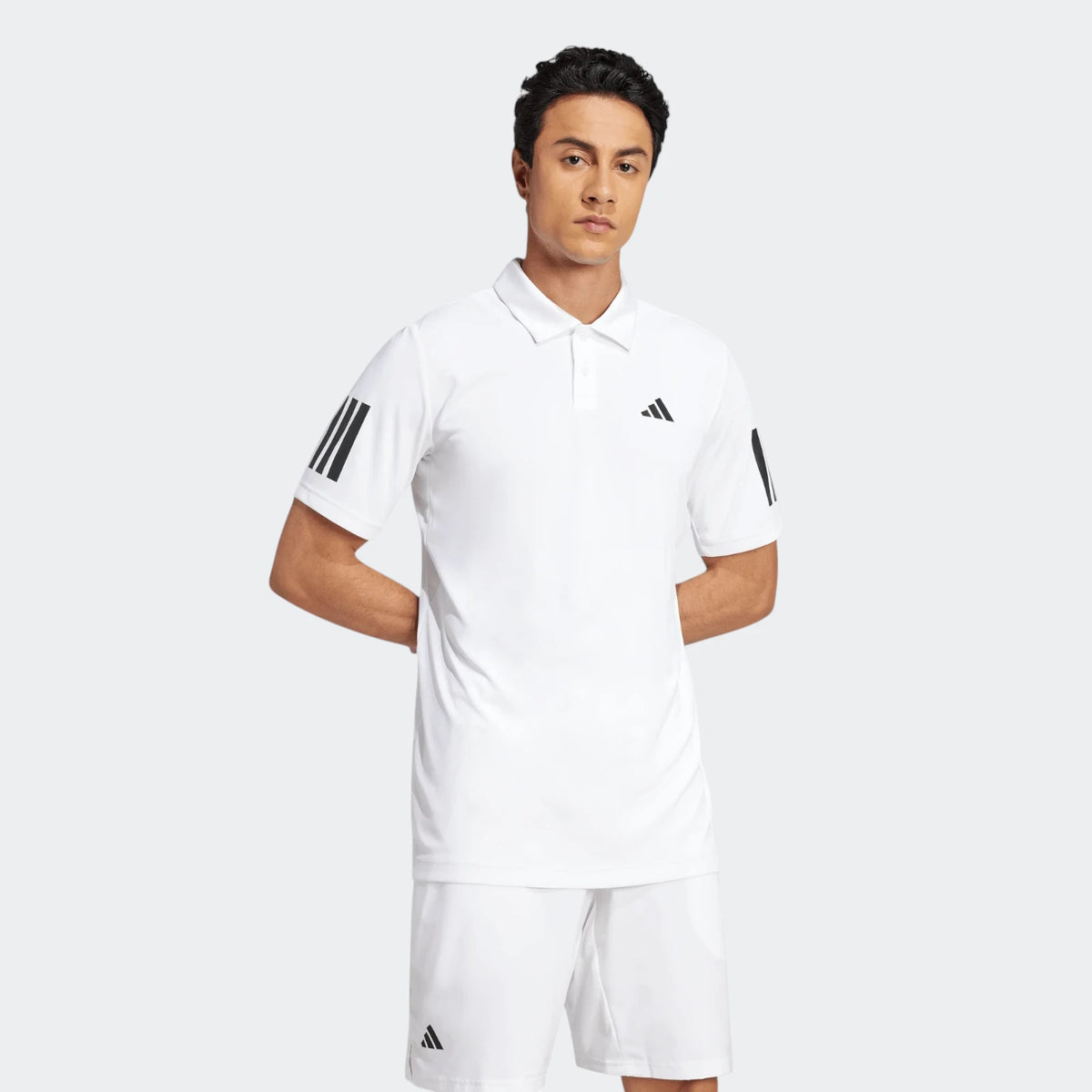 Club Tennis 3-Stripes Polo Shirt