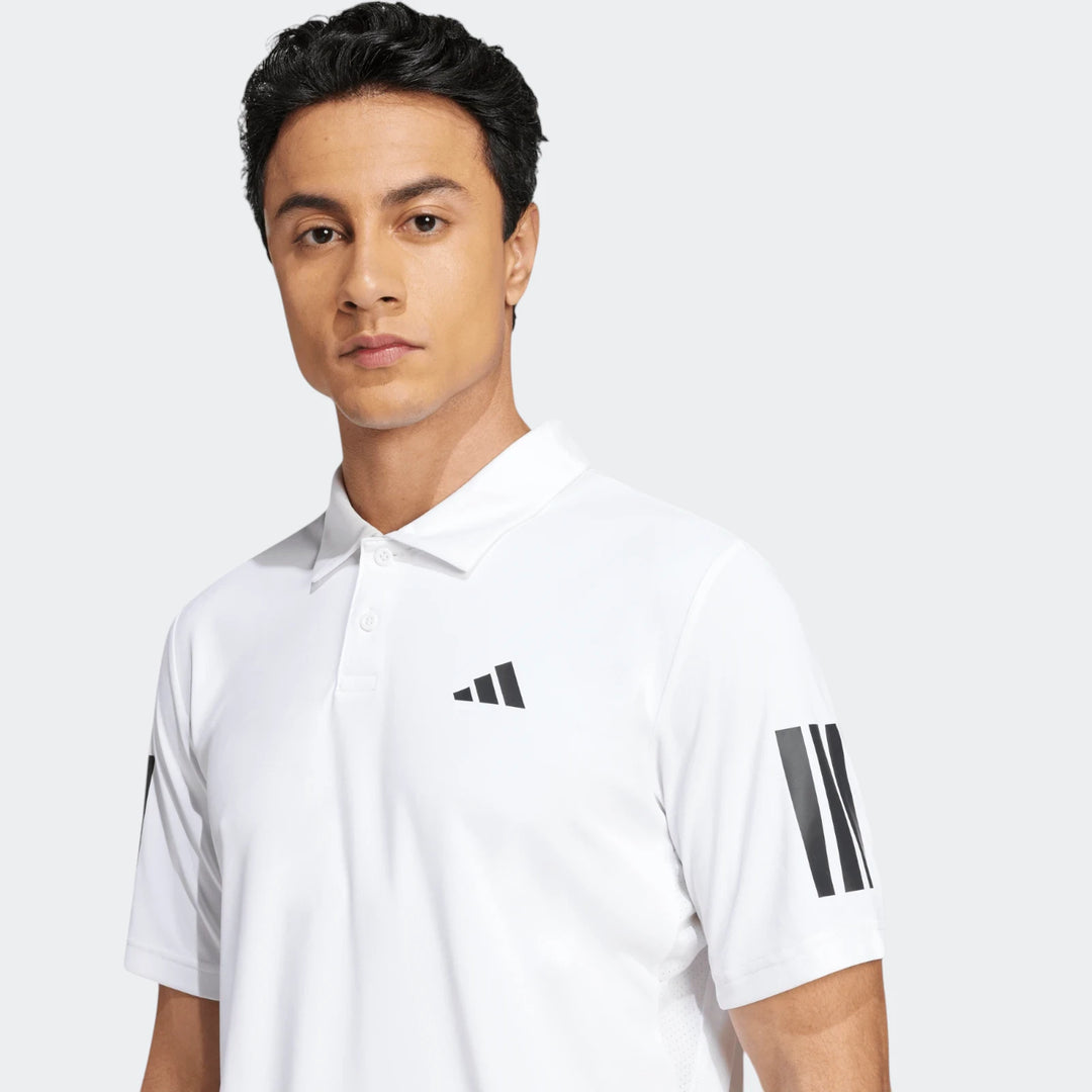 Club Tennis 3-Stripes Polo Shirt