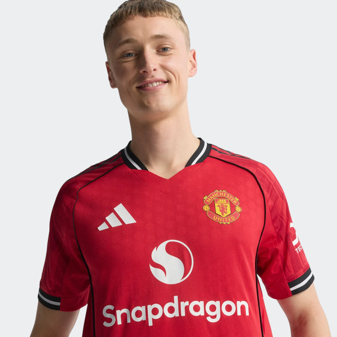 Manchester United Mens 25/26 Home Authentic Jersey