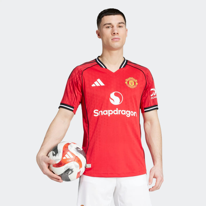 Manchester United Mens 25/26 Home Authentic Jersey