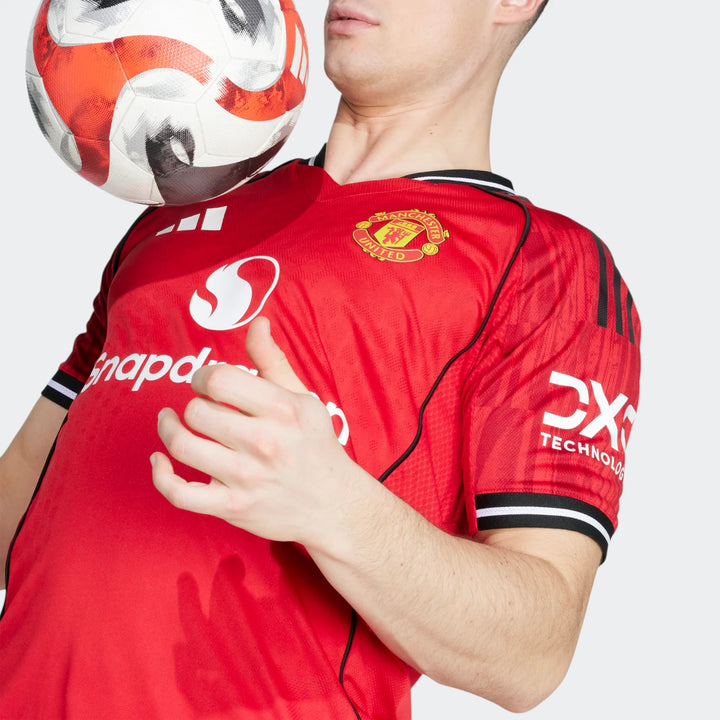 Manchester United Mens 25/26 Home Authentic Jersey