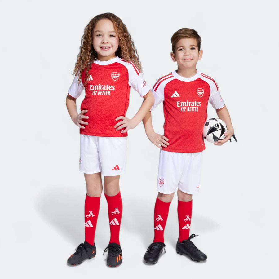 Arsenal 25/26 Home Mini Kit Kids