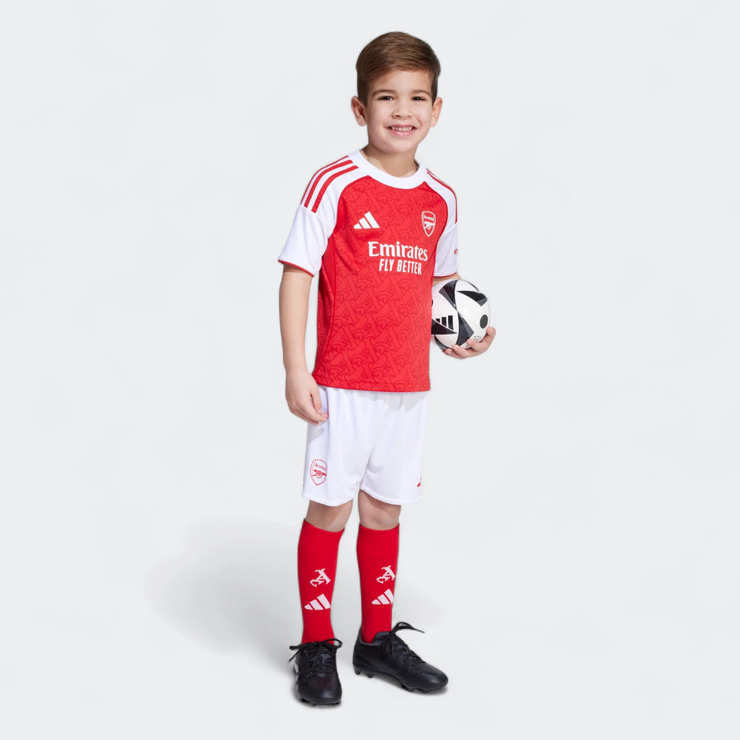 Arsenal 25/26 Home Mini Kit Kids