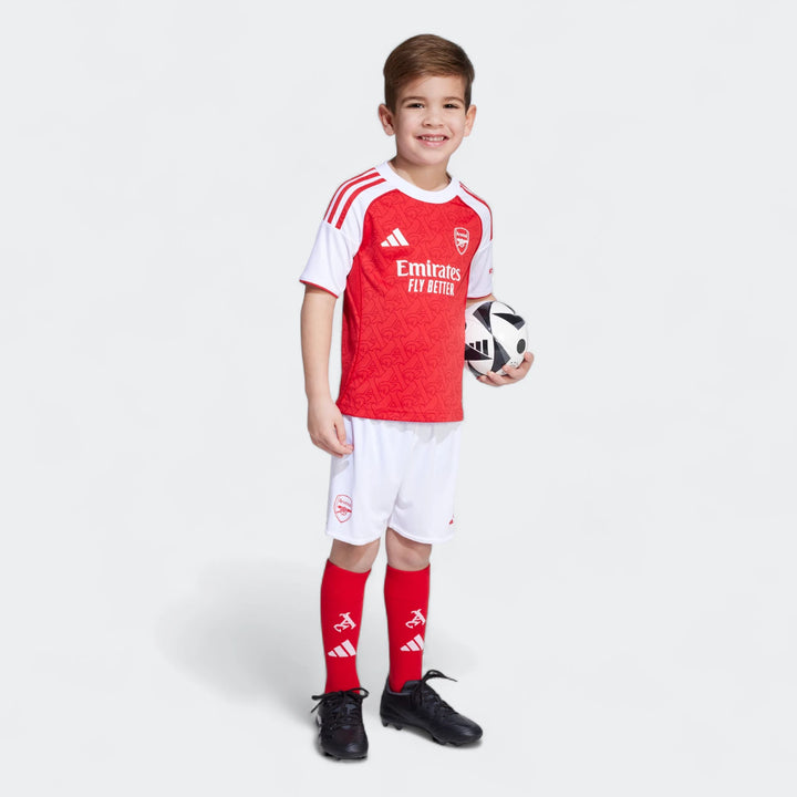 Arsenal 25/26 Home Mini Kit Kids