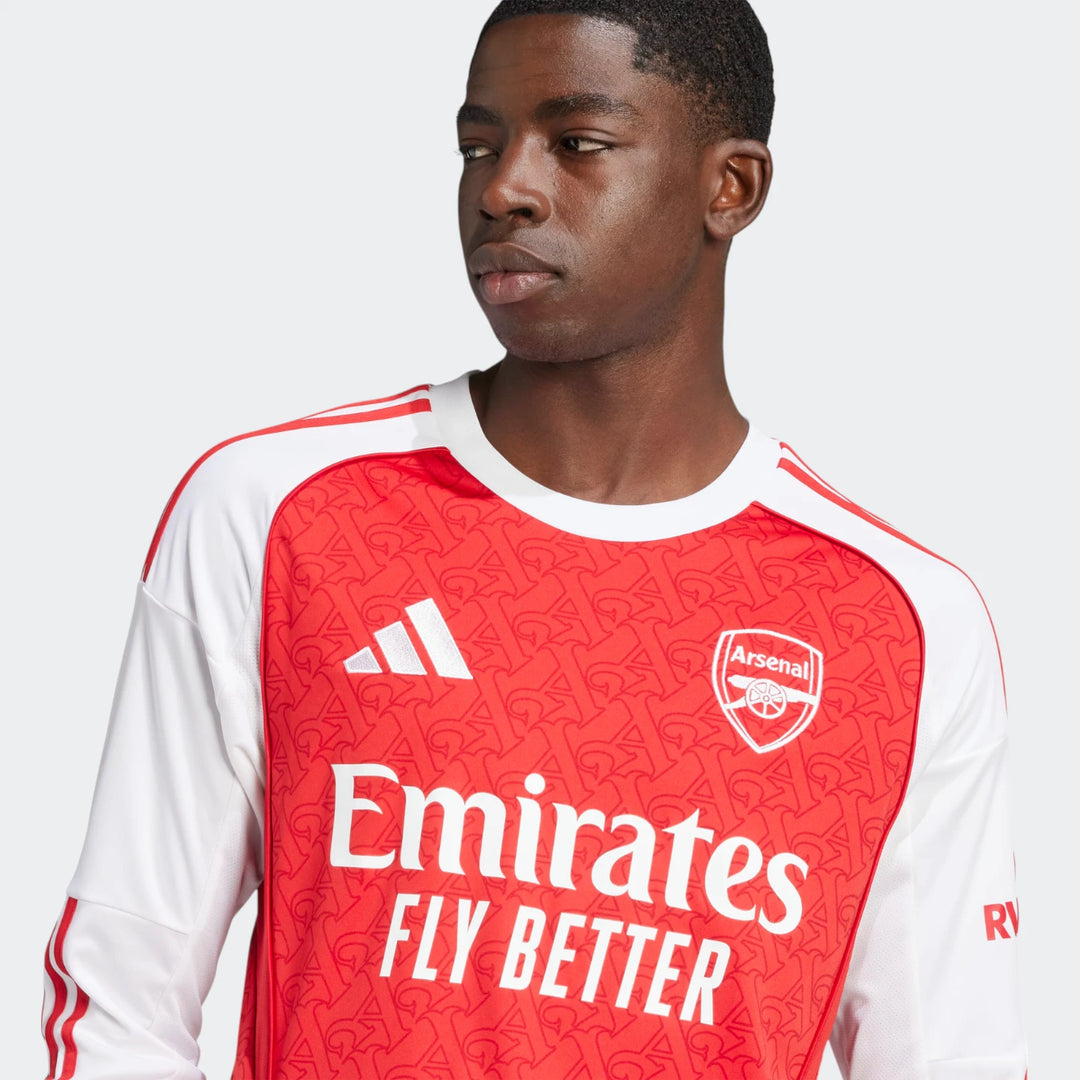 Arsenal 25/26 Long Sleeve Home Jersey