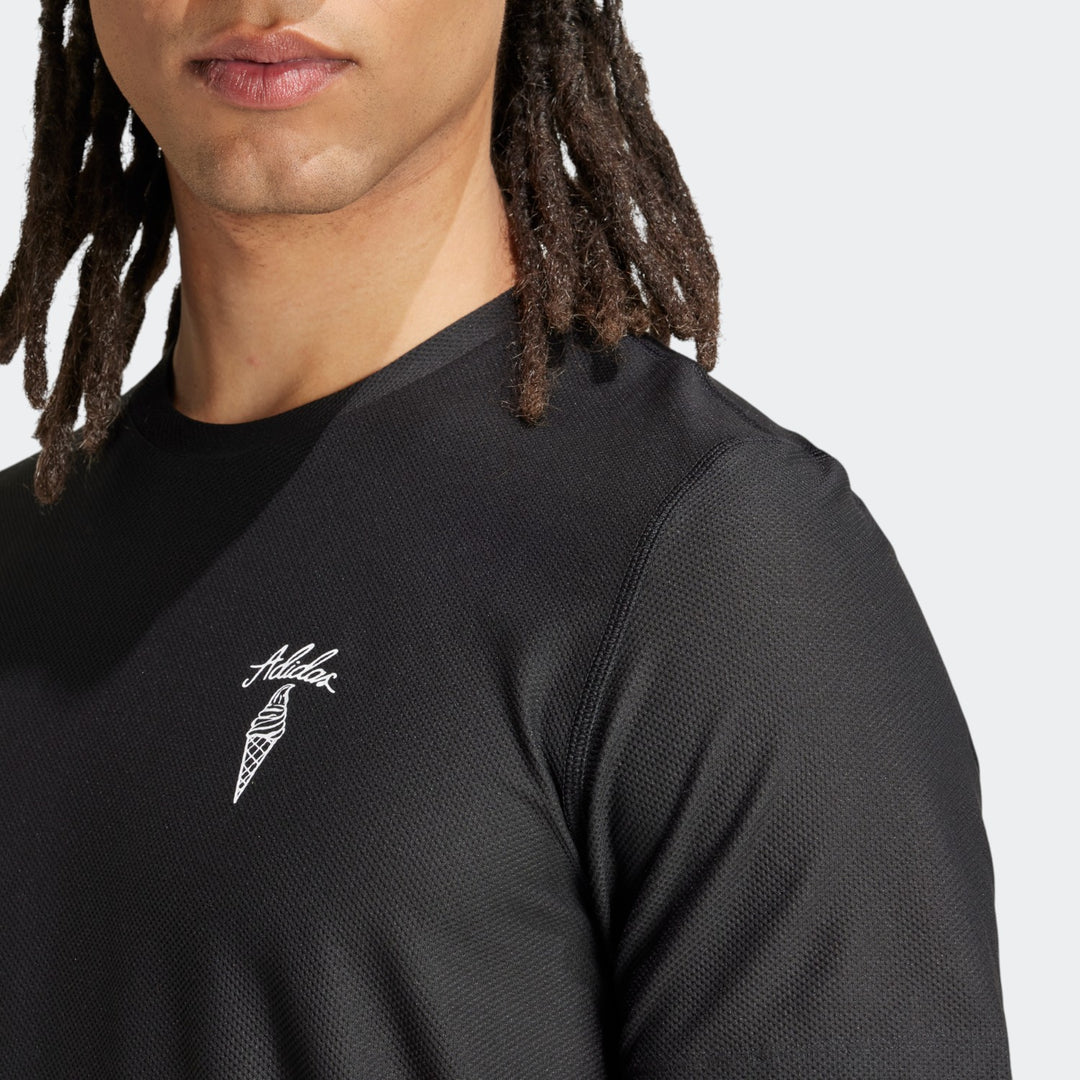 Running Ice Cream Graphic T-Shirt