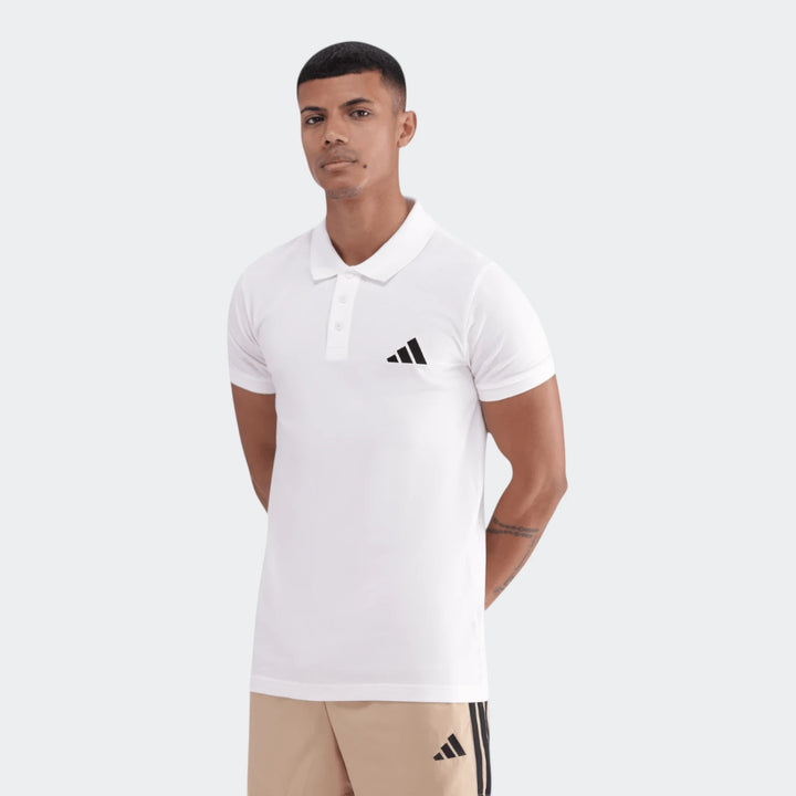 Essentials Small Logo Piqué Polo Shirt