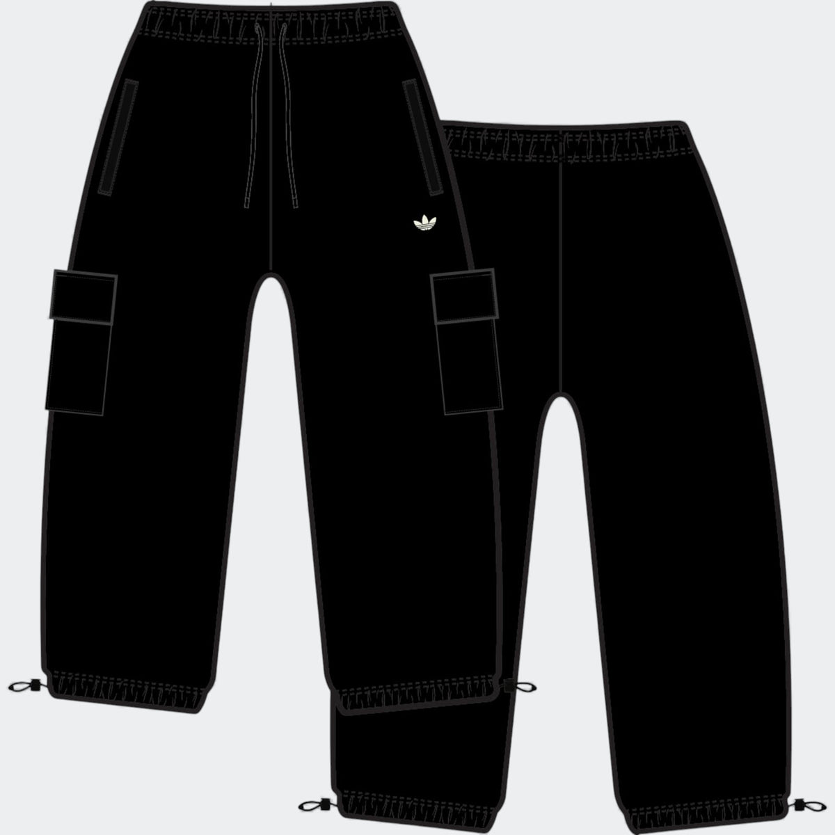 Woven Black Pants F25