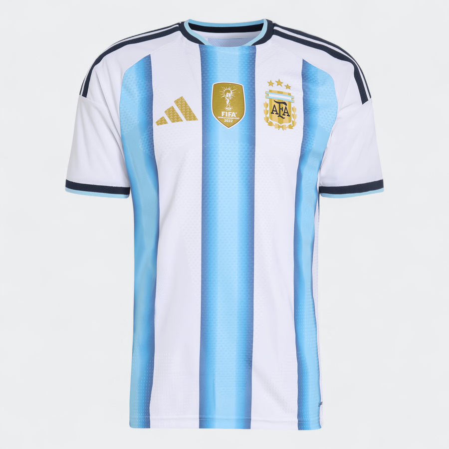 Mens Argentina 26 Home Authentic Jersey