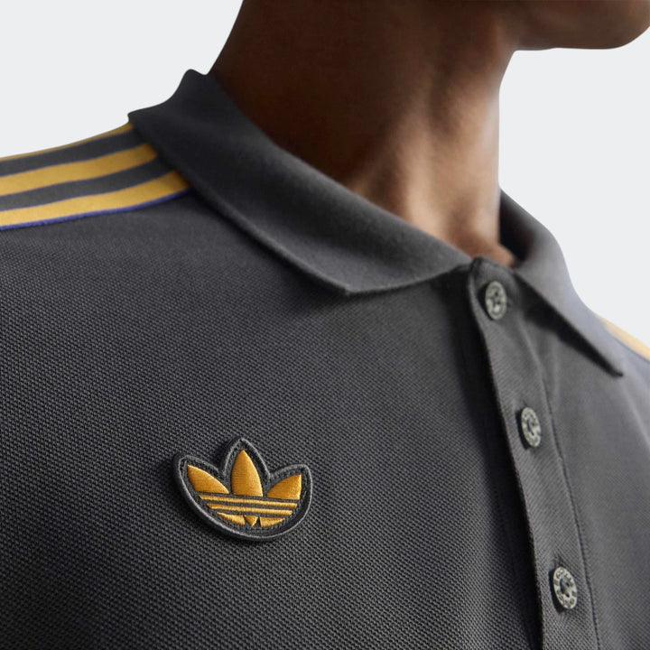 Manchester United Terrace Icons Long Sleeve Polo Shirt