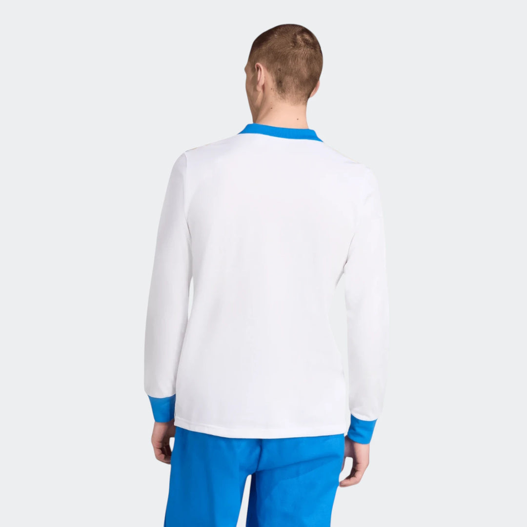 Real Madrid Terrace Icons Long Sleeve Polo Shirt