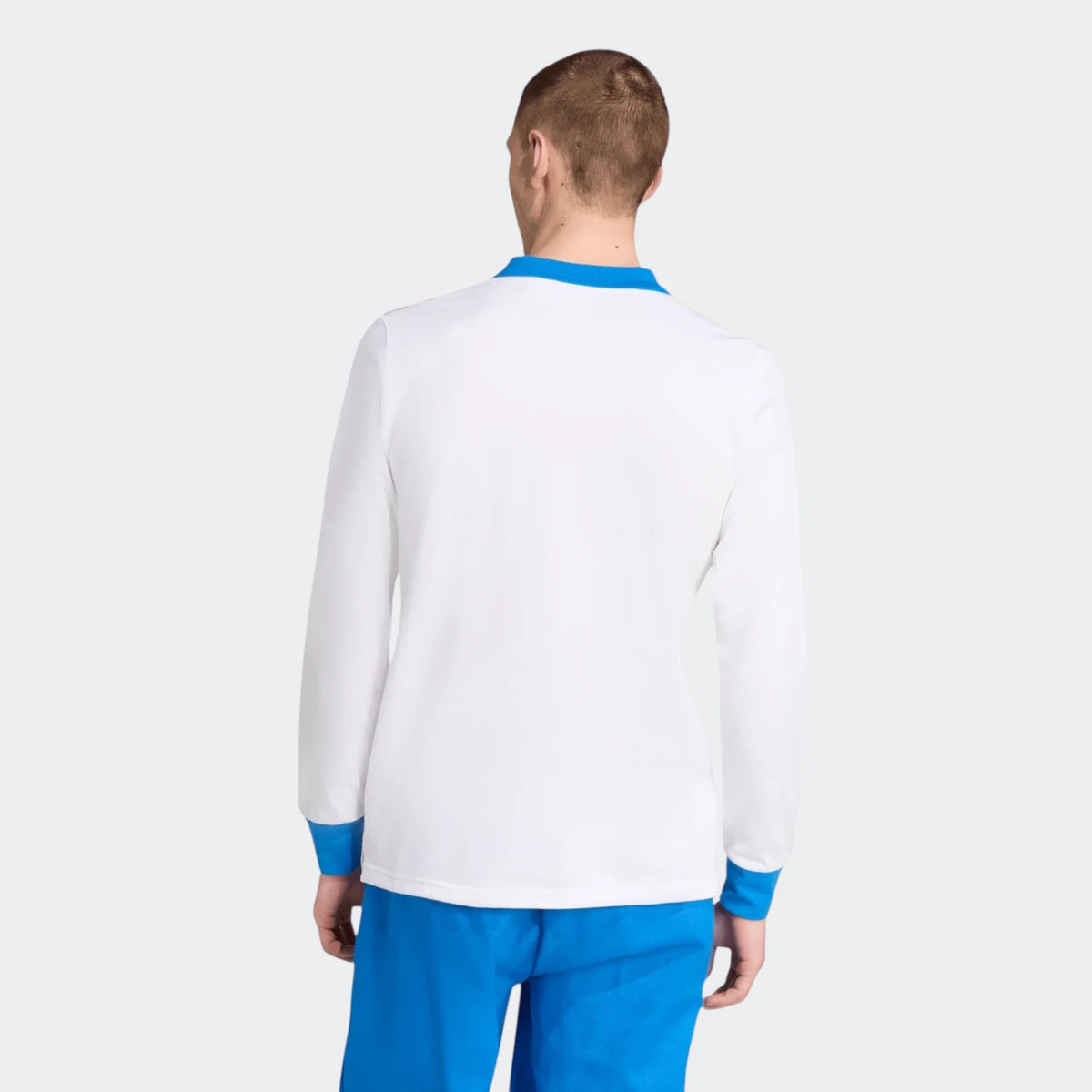 Real Madrid Terrace Icons Long Sleeve Polo Shirt
