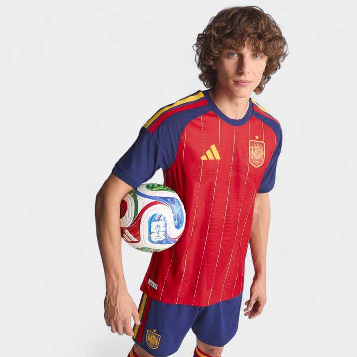 Mens Spain 26 Home Authentic Jersey